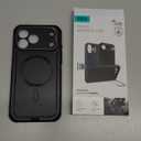 ESR for iPhone 17 Pro Max Case with Stash Stand, 7X Military-Grade Drop Protection with Camera Control, Shock-Absorbing Phone Rugged Cover, Compatible with MagSafe Accessories, Cyber Series, Black