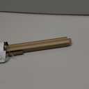 uxcell 6pcs Aluminum Alloy Cabinet Edge Protectors, 18" Slip On Drawer Protector Edge Guard for 13/16" Thick Kitchen Cabinets Frame, Bronze