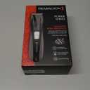 Remington Head to Toe Advanced Rechargeable Powered Body Groomer Kit, Beard Trimmer (10 Pieces), 6.3 Inch, Black