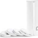 Munchkin® Toss™ Portable Disposable Diaper Pail, Holds up to 150 Newborn Diapers, 5 Pack, White