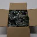 Palonu Artificial Hanging Plants for Shelf, 4 Pack Fake Potted Greenery Faux Eucalyptus Vine, Mandala Vine, String of Pearls,Pea pod Leaves in Pot for Office Living Room Bathroom Indoor Outdoor Dcor