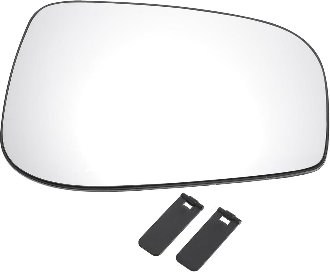 1 Pc Right Passenger Side Mirror Glass Replacement for Volvo S60 S80 2003-2006 W/Backing Plate No.30634720 Real Glass Plastic