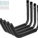 Kayak Storage Hooks, Wall Mount Garage Canoe Storage Hangers for Kayaks or Paddleboards, Heavy Duty Wall Rack