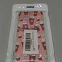 Rewput Winter Christmas Holidays Phone Case for iPhone 15 Pro Max, Cute Snowflake Coffee Candy Pattern for Teens Girls Boys, Trendy Design TPU Bumper