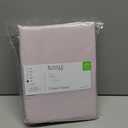 Royale Linens 100% Organic Cotton Fitted Sheet - Percale Weave - Super Soft Deep Pocket Bottom Sheets - Elastic Sheet King Size - King Fitted Sheets Only - (78"x80"+15", Lavender)