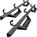 Tyger Auto LanderX Running Board Compatible with 2007-2018 Chevy Silverado GMC Sierra 1500; 2007-2019 2500 3500HD; 2019 LD/Limited | Double Cab | TG-LX3C82438 | Drop Step Side Step Rail Nerf Bars