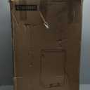 SONGMICS Trash Can, 13-Gallon Gabbage Can, with 15 Trash Bags, Steel, with Soft-Close Lid, Removable Inner Bucket, Handles, Silver ULTB595E01V1