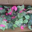 Damomo 5 Feet Artificial Bougainvillea Tree with Flowers in Plastic Pot Faux Blooming Tree for Decor Indoor or Outdoor Home Office, 1 PCS(63 inch)