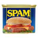 SPAM Classic, 12 Ounce Can (1 Pack), Fully Cooked Pork, 0g Trans Fat, Low Carb, Keto-Friendly, Gluten Free, Easy Open SPAM Canned Meat, for Sandwiches & Breakfast, Best By 08/01/28