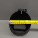 A-KARCK Exhaust Tip 4 Inch Inlet, Universal 4'' Inlet 6" Outlet 15" Long Stainless Steel Bolt On Exhaust Tailpipe Black Muffler Tip for Truck