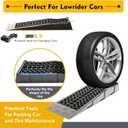 Ramps Low Profile Plastic Car Service Ramps 3 Ton Truck Vehicle - 2 Pack