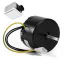 Condenser Bath Fan Motor Replacement for Fasco D1160 Bathroom Fans Motor 3.3" Frame for Fasco 7163-5235 7163-2593 7163-9676 for Broan Nutone Fan 655 661 663 763 665N (1/100HP 1550RPM 115V 60Hz 0.6A)