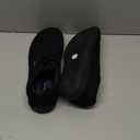 WHITIN Men's Extra Wide Width Casual Barefoot Sneakers Zero Drop Sole W81 Size 13W Minimus Lifting Minimalist Tennis Shoes Fashion Walking All Black 47