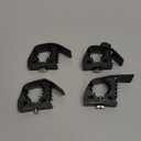 MusixiA Shovel Holder for Truck Quick Release Rubber Clamp Mount Kit Fits 1"~1.9" in Diameter Tool Handles forTrucks UTV ATV Offroad 4X4 Parts 4Pcs