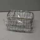 HapiRm Kitchen Sink Caddy Organizer - Versatile Sponge Holder with Drain Tray, SUS304 Stainless Steel Rustproof Kitchen Sink Organizer Storage for Countertop- Brushed Nickel