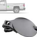 Fuel Tank Filler Door Gas Cap Fuel Tank Cap Cover with Door Hinge Fits for Chevy Silverado 1500 2500HD 3500HD and for GMC Sierra 1500 2500 HD 3500 HD 2007-2014 25871805