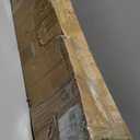 WHATWEARS 35.4" Cable Railing Post 6 Pack, Black Square Drilled Level Railing Kits Outdoor Indoor, Metal Post with Base & Screws for Indoor Outdoor Level Decks