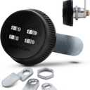 Combi-Cam FJM Security 7803S-Black, 1 Pack, Black