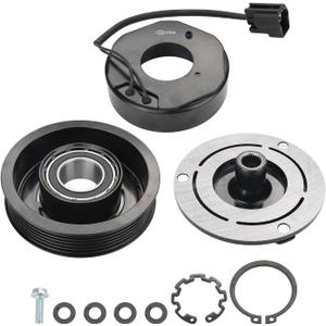JDMON Air Conditioner AC Compressor Clutch Kit Compatible with Buick Enclave Chevy Traverse GMC Acadia Saturn Outlook 2007 2008 2009 2010 2011 2012 V6 3.6L Replace 157313, 15926085, 20844676, 25891797