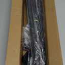 UIABOPZ Shower Curtain Rods, 2964inch Adjustable Shower Pole  Heavy Duty Shower Rods for Bathroom Matte Black (1 Pack)