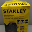 Stanley - SL18116P Wet/Dry Vacuum, 6 Gallon, 4 Horsepower Black