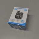 2 x Studio-Quality Wireless Ear Buds with Deep Bass & Enhanced Audio Clarity, Bluetooth 5.4, 10-Year Lifespan Earbuds, ENC Noise Cancelling Calls, Secure Fit Memory Foam Tips, IPX6 Waterproof (Black)