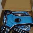 No Pull Dog Harness Adjustable Reflective Oxford Easy Control Medium Large Dog Harness with A Free Heavy Duty 5ft Dog Leash