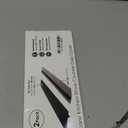 SEVCHY Silicone Stove Gap Covers (2 pack), Oven Gap Filler, Heat Resistant Stove Gap Filler, Seal Gap between Stovetop and Counter, Easy Clean (25 inch, Black)