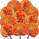 20 Pieces Folding Paper Hand Fans Handheld,Chinese New Year Decorations Chinese Dragon Fans Asian Oriental Japanese Foldable Fans for Festival Wedding Party Dancing Birthday Favors Decorations