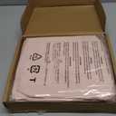 Amazon Basics Lightweight Super Soft Easy Care Wrinkle Free Microfiber 3 Piece Bed Sheet Set with 14-Inch Deep Pockets, Twin, Blush Pink, Solid, Kids, Men & Women Bedding