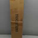 Metal Arch Stand and Cover Set,1 White Spandex Fitted Backdrop with 1 Gold Wedding Arched Stand Frame for Parties Birthday Baby Shower Bridal Banquet Decoration (6.6FT)