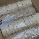 DI QIU REN 8oz Paper Soup Container Cup with Vented Lids, Disposable Paper Food Container Kraft Dessert Bowl Soup Bowls, Microwavable and Freezer Safe for Hot Soup, Ice Cream (50 Pcs  Kraft, 8 oz)