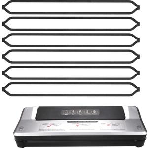 6 Pack Foam Replacement Gaskets compatible with Bonsenkitchen Vacuum Sealer Machine,Replacement Gaskets for Bonsenkitchen Vacuum Sealer Machine VS2100(12.9 in x 1.2 inc x 0.85 in)