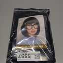ALLAURA Tina Belcher Wig + Black Glasses + Yellow Hair Clip Set, Edna Black Bob Wig – Compatible with Tina Belcher Costume Adult