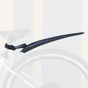 Bike Rear Fender Mudguard Full Cover Adjustable Bike Fender Thicken Widen Bicycle Mudguard Mudflap for MTB Mountain Bike Road Bike Bicycle Mudguard for 24/26/27.5 Inch BicycleBlack