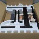 YILIFT Non-Electric Auto-Lifting Standing Desk, No Knobs or Crank, Cordless, Rolling and Mobile, Great for Walking Pad, Adjustable Height 28.1'' to 43.3'', Desktop Size 31.5'' by 15.7'', Color Black