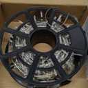 JMEXSUSS 168FT 600 LED Christmas Lights Outdoor Waterproof Clear Wire Indoor String Lights for Outside Warm White Christmas Tree Lights Plug in for Bedroom Wedding Party Valentines Decor