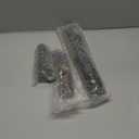 Skyflame Small Gas Fireplace Logs - 4 Pcs Ceramic Wood Logs and Accessories for All Types of Indoor Gas Inserts, Ventless, Propane, Gel, Ethanol, Electric or Outdoor Fireplaces & Fire Pits