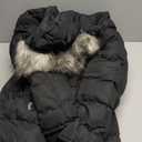 Women's Hooded Warm Winter Coat Quilted Thicken Puffer Jacket with Removable Fur Hood, Size L 