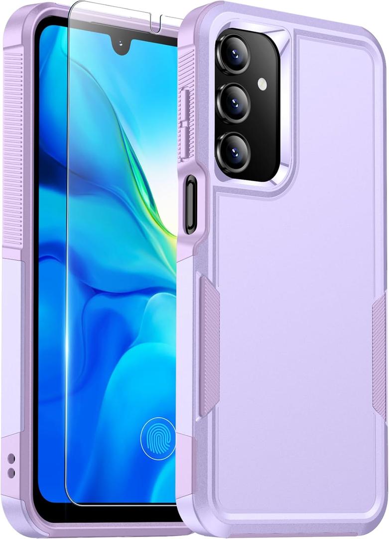 Red2Fire Designed for Samsung Galaxy A16 5G Case, [Military Grade Drop Protection] Non-Slip Heavy Duty Full Body Shockproof Protection Phone Case Galaxy A16 5G Case,Purple