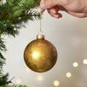 DN DECONATION Christmas Ball Ornaments Set of 9, Gold & Silver & Brown Glass Ball Ornaments 3.14, Decorative Hanging Ornaments for Christmas Tree, Holiday Decorations Indoor Winter Decor Gift (Matte 3 Color)