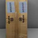 ZMISHIBO 72 inch Large Ceiling Fans with Lights and Remote, Indoor/Outdoor Black Modern Ceiling Fan for Kitchen Living Room Patio, 6 Speed Reversible Quiet DC Motor, 3 CCT, Dual Finish 8 Blades