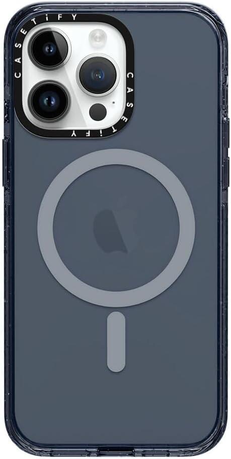CASETiFY Impact iPhone 15 Pro Max Case [4X Military Grade Drop Tested / 8.2ft Drop Protection/Compatible with Magsafe] - Classic Blue