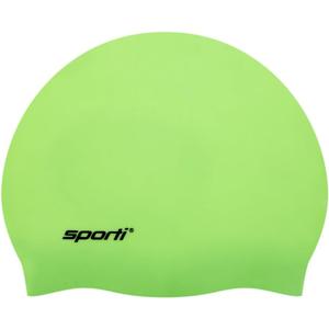 Sporti Silicone Swim Cap for Kids, Unisex Youth Swimming Cap, Protection Bathing Caps for Your Children, Aged 2-10, C. Mint