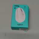 Logitech M196 Bluetooth Wireless Mouse, Compact and Portable Mouse for Laptops, Tablets and More, 12-Month Battery, Smooth Tracking, Compatible with PC and Mac, Windows and macOS - Off White (One Size)