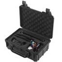 TIFFDADA Protective Hard Shell Carrying Case Compatible with Nintendo Switch 2 (2025), Waterproof Travel Bag Holds NS2 Console, Pro Controller, Dock, Joy-con Grip, Power Adapter and Other Accessories (Black)