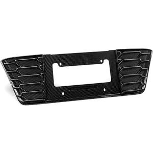 Rear License Plate Frame for Corvette C8 Z06 Only Coupe HTC | ABS Plastic License Plate Holder Bracket for Corvette C8 Z06 2023 2024 2025 2026,Not for Stingray Z51,ABS Carbon