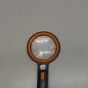 Magnifying Glass with 30 LED Lights, 10X 20X 45X Handheld Illuminated Lighted Magnifier with 1UV Light for Seniors Reading, Inspection, Coins, Jewelry, Exploring Light Magnifying Glass (Orange)