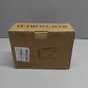 ROCGORLD R8 Tire Inflator Portable Air Compressor, DC 12V Air Compressor Portable with Large Dual Digital Screen, 3X Faster Inflation Air Pump for Car, Bike, Ball, Motor (Red)