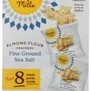 SIMPLE MILLS Fine Ground Sea Salt Crackers Snack Pack 8ct, 0.8 OZ (BB: 10/04/2025)